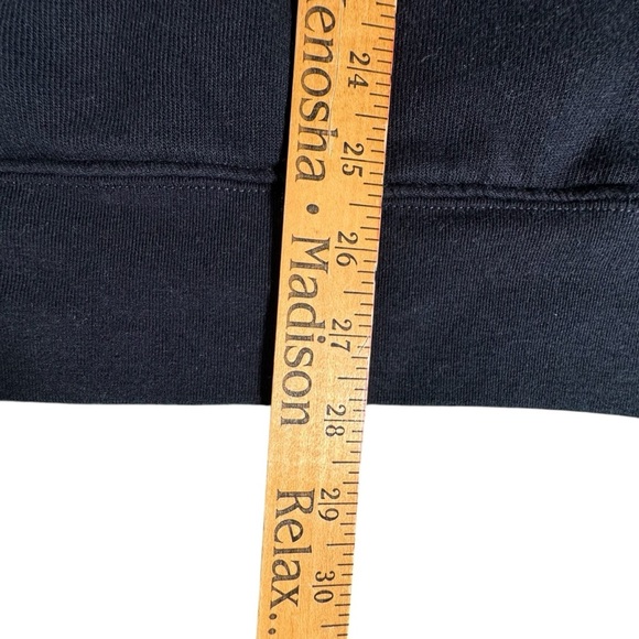 Methodist University Crewneck Sweatshirt Black Unisex Adult College Tee - Picture 6 of 6